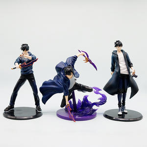 Figurines de 20 cm <span class=keywords><strong>Solo</strong></span> <span class=keywords><strong>Leveling</strong></span> Sung Jin Woo en PVC, figurine d'anime, attrapeur d'œufs Gachapon, jeu de prix, jouets - Product Image 1