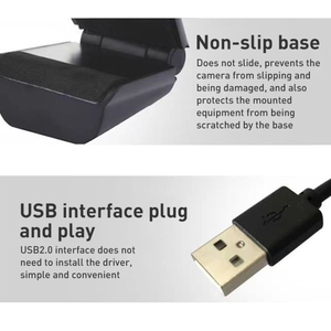 Cámara <span class=keywords><strong>Web</strong></span> USB de 720P con Enfoque Manual y Micrófono a Precio Económico - Product Image 5