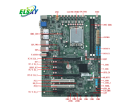 Motherboard ATX Baru Chipset H670 GK1200 Generasi ke-12 Intel Core i5 6 Core 3.0GHz 4*SATA 2*DDR4 MAX 64G M.2 WIFI Terintegrasi