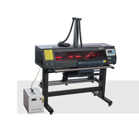 Ledio 980LASER PRO S+ Cortadora Láser de Plástico CO2 CNC con Refrigeración por Agua, Alta Potencia 45W, 2400 DPI, A4, Riel Guía HIWIN, Servomotor, NUEVO