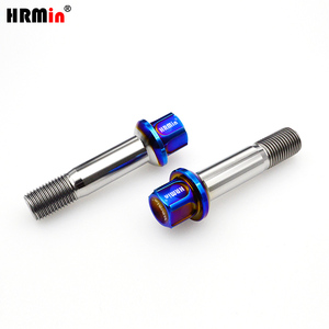 HRMin alta calidad Gr5 <span class=keywords><strong>tornillo</strong></span> de titanio M14 * 1,5*45mm asiento de bola <span class=keywords><strong>antirrobo</strong></span> rueda de coche perno bloqueo para Benz condición nuevo - Product Image 6