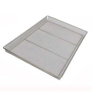 Bandejas para hornear profesionales Bandejas para hornear perforadas de metal de acero inoxidable duraderas perforadas - Product Image 3