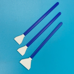 Écouvillon en microfibre non pelucheux bâton bleu écouvillon <span class=keywords><strong>de</strong></span> <span class=keywords><strong>nettoyage</strong></span> d'écran d'emballage individuel pour appareil photo - Product Image 2