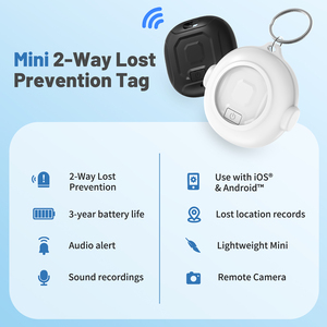 TIZE Nouvelle Arrivée Mini Tracker Tag Smart Blue tooth Finders Tracker Point Locator <span class=keywords><strong>Tracking</strong></span> Device for Key Wallet Bagages Pets Bag - Product Image 3