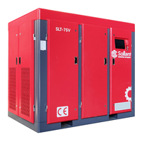 Compresseur d'air à vis industriel silencieux, faible bruit 60 dB, compresseur à vis rotatif à économie d'énergie pour atelier