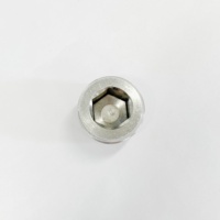 WAKAMASTU 1/2 "NPT Fiche mâle en acier inoxydable Filetage hexagonal interne Bouchon de tuyau Tête fraisée Fiche à douille Kit de raccord de tuyau