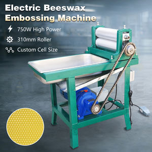 Máquina Eléctrica Automática para Estampado de Láminas de Cera de Abeja, Rodillo de Aleación de Aluminio, Herramientas de Apicultura MengerBee E310E 750W 310mm - Product Image 6