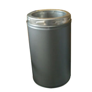 Cheminée en acier inoxydable noir avec revêtement en poudre, design à verrouillage par torsion, cheminée à <span class=keywords><strong>double</strong></span> <span class=keywords><strong>paroi</strong></span> pour poêle - Product Image 1