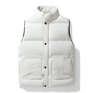 Gilet de travail pour homme 2026 <span class=keywords><strong>Goose</strong></span> 1.1, vêtement d'extérieur de qualité, <span class=keywords><strong>sans</strong></span> manches, épais, coupe-vent, rembourré, léger, décontracté, à motifs, pour l'hiver - Product Image 3