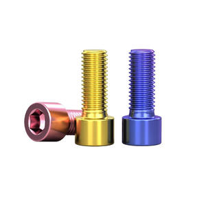 Boulon creux en titane avec trou traversant en alliage de titane 6Al4V Dish Head Allen Key - Product Image 2