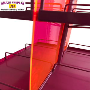 Customizable Supermarket Movable Shelf Pharmacy Home bar Shop Double <strong>Siaded</strong> Metal Anti-rust Display Rack Factory Price - Product Image 5