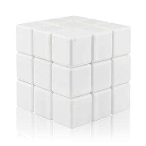 <span class=keywords><strong>Cubo</strong></span> de <span class=keywords><strong>Rubik</strong></span> de Plástico Ecológico de 3.5/5.7cm de Beckon Wholesale, Personalizable, Blanco, Regalo de Bienvenida, Obsequios para Ferias Comerciales - Product Image 3