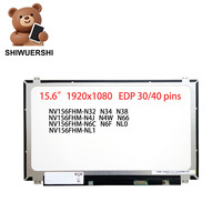 SHIWUERSHI بشاشة عرض nv156hm N32 N34 N38 N4J N4W N66 N6C N6F NL0 NL1