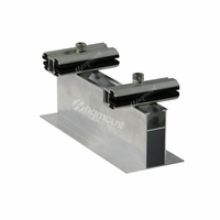 Système de montage sans rail pour module photovoltaïque sur toit métallique, profilé mini-rail en aluminium, longueur OEM courte