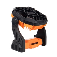 Portable Rechargeable 5200mAh LED Lumière Camping Ventilateur Crochets Matière Plastique Portable Petits Ventilateurs