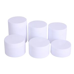 Pot cosmétique vide en plastique PET noir solide pour crème et lotion, 30g, 50g, 100g, 120g, 150g, 200g, 250g, 300g, 400g, 500g - Product Image 5