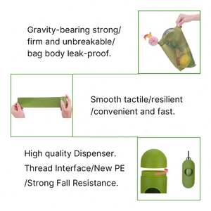 ที่ใส่ถุงเก็บอุจจาระสัตว์เลี้ยงแบบพกพา น้ำหนักเบา รูปทรงกระดูก สำหรับใช้กลางแจ้ง - Product Image 5