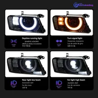 Feux de jour LED AKD pour modèle de voiture PAJERO 12V 65W 10000 Lumens 6000K Rétrofit/Mise à niveau Lampes automobiles