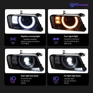 Luces LED Delanteras <span class=keywords><strong>AKD</strong></span> DRL y de Circulación Diurna para Modelo de <span class=keywords><strong>Auto</strong></span> PAJERO, 12V 65W 10000 Lúmenes 6000K, Lámparas Automotrices de Reequipamiento/Actualización - Product Image 3