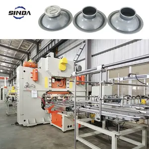 Ring Pull Cap Beer Tin Can Cap Aerosol Can Cone Dome Making Machine Production Line
