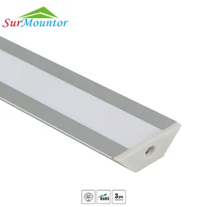 Hot Koop Led Strip Aluminium Oppervlak En Hoek Profiel Hoek Aluminium Composiet Panelen A3109