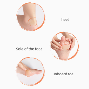 Parches Hidrocoloides para el Cuidado <span class=keywords><strong>de</strong></span> los Pies, para Talones y Dedos, Resistentes al <span class=keywords><strong>Agua</strong></span>, Invisibles, Anti-desgaste, Prevención <span class=keywords><strong>de</strong></span> Ampollas - Product Image 5