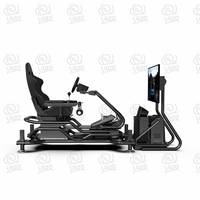 Simulateur de course à 4 actionneurs le plus populaire à vendre | Machine de jeu de voiture de course VR intérieure | Machine de jeu de simulation de course à vendre