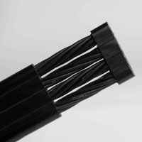 Lskabel câbles flexibles plats TVVB 14 noyaux 1Mm2 gaine en PVC flexible multicœur câble d'ascenseur de déplacement