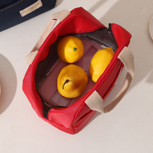 Gisen Insulated <b>Lunch</b> <b>Bag</b> Candy Color Portable Bento <b>Box</b> Outdoor Work Restaurant Use - Product Image 3