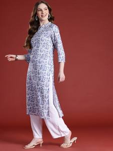 Floral Printed Floral Kurta - Product Image 6
