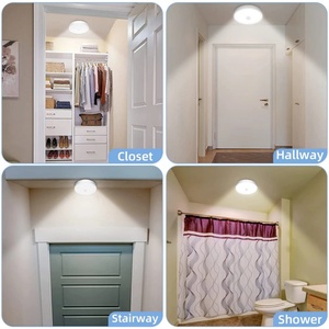 Luces LED Recargables para Debajo del Gabinete, Sensor de Movimiento, Luz Nocturna Inteligente, Lámpara para Escaleras, Armario, Cocina, Decoración de Dormitorio - Product Image 5