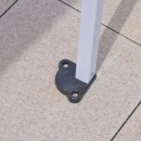 Tente pliante d'extérieur commerciale personnalisée 2x3m avec logo imprimé, chapiteau, auvent pour salons professionnels