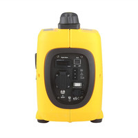 Mini générateur d'électricité portable silencieux léger à essence à démarrage par lanceur à rappel 1Kw 1Kva 1000W 4 temps