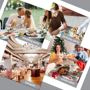 Serviettes invitées jetables personnalisées avec logo, aspect lin, douces <span class=keywords><strong>et</strong></span> absorbantes, en <span class=keywords><strong>papier</strong></span> Airlaid avec poche pour couverts - Product Image 5