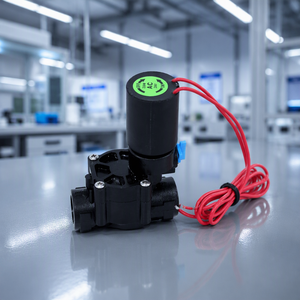 3/4 Zoll Magnetventil AC 24V Kunststoff-Bewässerungs steuerung Durchfluss regelung Tropf bewässerungs ventil für Gewächshaus - Product Image 5