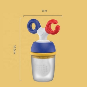 <span class=keywords><strong>Tétine</strong></span> d'alimentation pour bébé en silicone sans BPA, distributeur de <span class=keywords><strong>fruits</strong></span> et légumes pour nourrissons, sucette d'alimentation pour bébé - Product Image 6