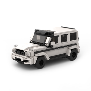 MOC M03009H SUV City Car Racer Classic off-road Building <b>Blocks</b> Brick Racing Super Technique Creative Garage DIY Set - Product Image 1