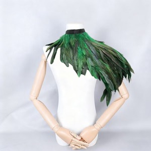 Pañuelo de Hombro con Plumas Estilo Rococó para Eventos y Fiestas Románticas Vintage, Año Nuevo, Navidad, Festival de Primavera, Bailarina de Bar, Desfile de Moda - Product Image 3