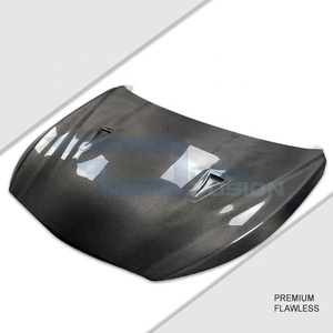 ฝากระโปรงคาร์บอน Q50 สำหรับ Infiniti Q50 V37 Q50S VQ37 ปี 2013-2024 รุ่น R แบบคาร์บอนไฟเบอร์พร้อมช่องระบายอากาศ - Product Image 2