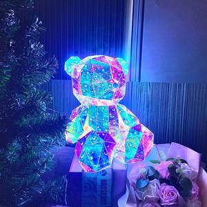 Poupée Ours Scintillante et Colorée pour Fête, Cadeau d'Anniversaire pour Fille - Product Image 5