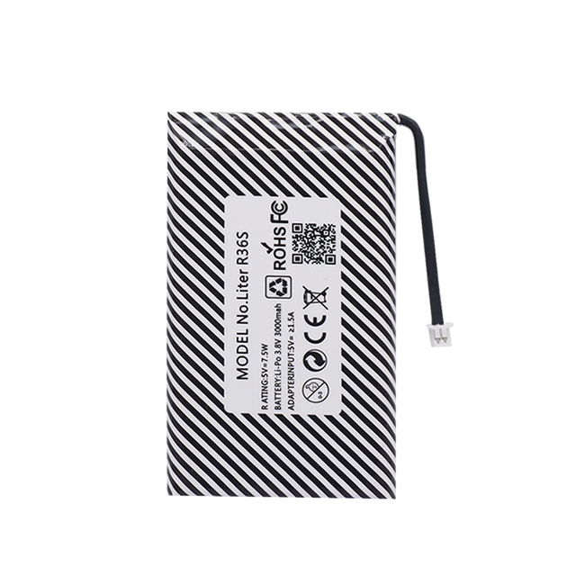 Rechargeable 3.8V 3000mAh Polymer Lithium-ion Battery Pack for R36S Retro Handheld Game Console