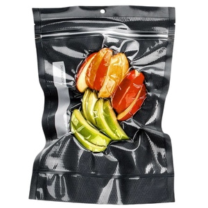Bolsa de Plástico Transparente Negra Gruesa de 5 y 6 Mil, con Sellado Superior, <span class=keywords><strong>para</strong></span> Envasado <span class=keywords><strong>al</strong></span> Vacío de Alimentos, Compatible con <span class=keywords><strong>Foodsaver</strong></span> - Product Image 5