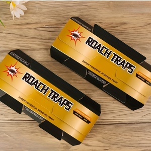 Pièges collants non toxiques pour cafards avec appât, planches de colle professionnelles pour cafards et punaises d'argent pour usage résidentiel et commercial - Product Image 6