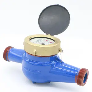 Universal Impulse Water Meter Messing Multi-Jet Wasserzähler Zugang Mechanischer Wasserzähler