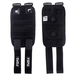 อุปกรณ์พยุงเข่าและน่องสำหรับอาการปวดเส้นประสาทไซอาติก พร้อมโลโก้สั่งทำพิเศษ มีแผ่นรองรับแรงกด 2 ชิ้น ช่วยบรรเทาอาการปวดเส้นประสาทไซอาติก - Product Image 2