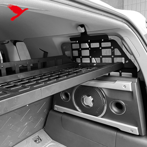 Para <span class=keywords><strong>Toyota</strong></span> <span class=keywords><strong>FJ</strong></span> Cruiser 2007-2022 <span class=keywords><strong>accesorios</strong></span> de coche almacenamiento Modular Molle Panel sistema aleación de aluminio maletero estante equipaje 1 Juego - Product Image 6