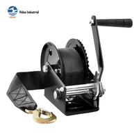 Treuil manuel à sangle avec cliquet, capacité 272~1590 kg, certifié ASME B30.7 OSHA, fonctionnement unidirectionnel ou bidirectionnel pour levage et traction