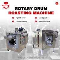 Petit torréfacteur commercial à tambour pour pois chiches, graines de sésame, graines de tournesol, café, grains de café et cacahuètes