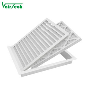 Grille de retour d'air en aluminium pour climatisation, pour murs et plafonds, avec filtre AC - Product Image 1