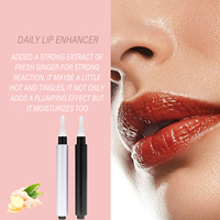 Collagène SPF 20 Longue durée Imperméable Lèvres pulpeuses Peptide Gloss à lèvres liquide Vegan Volumateur Plumping Extrême Lip Plumper